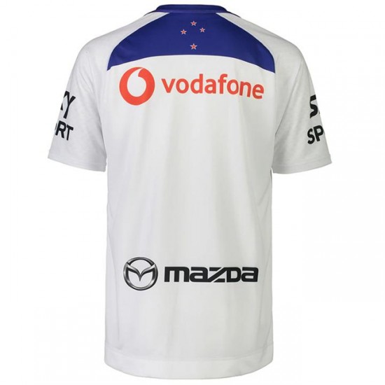 Camisola New Zealand Warriors Rugby Equipamento Segundo 2021 Manga Curta